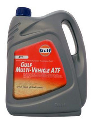 Трансмиссионные масла и жидкости ГУР: Gulf  Multi-Vehicle ATF , Синтетическое | Артикул 8717154959444