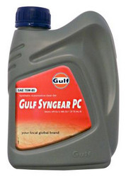 Трансмиссионные масла и жидкости ГУР: Gulf  SYNGear PC 75W-85 , Синтетическое | Артикул 8718279026400